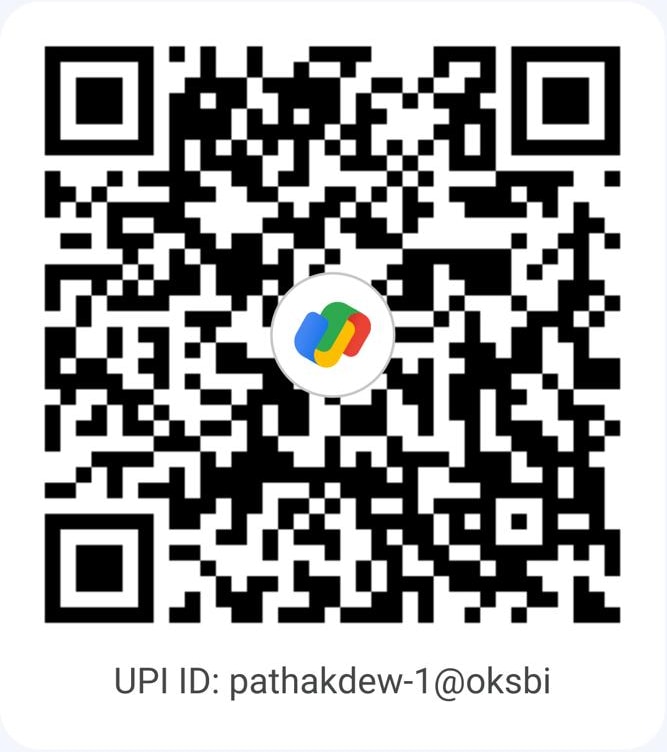 UPI donation QR